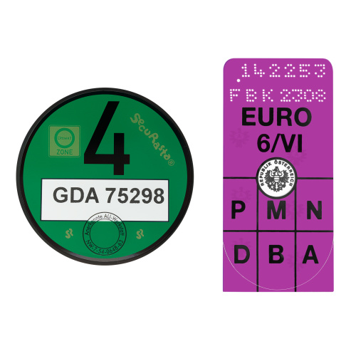 Environmental badge Germany + Austria